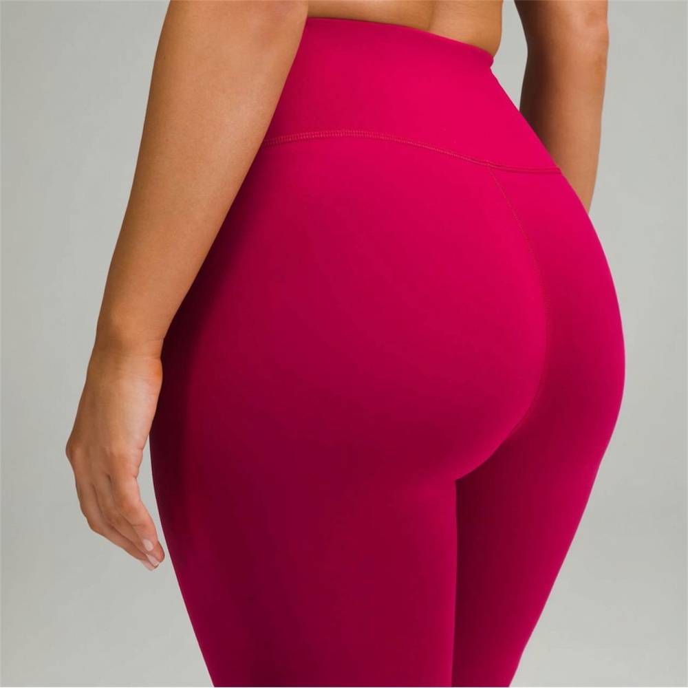✨NWT•Lululemon Wunder Train Contour Fit High-Rise Tight 25"•Ruby Red❤️💕 - Picture 13 of 14